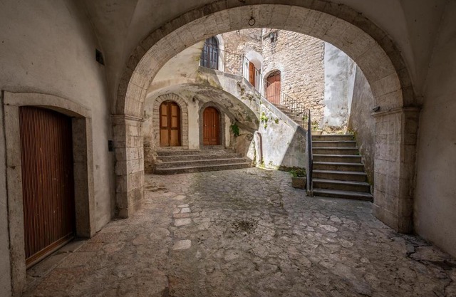 La torretta sul cortile