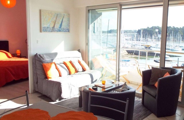 La Trinité/Mer - 2-room apartment -31m²- Port view