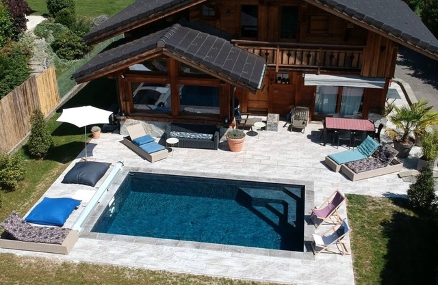 LAC ANNECY-chalet - Plein sud- Swimming pool