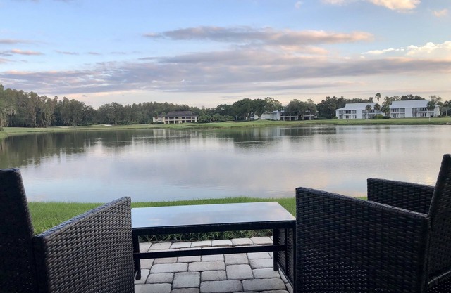 Lake front condo at Saddlebrook
