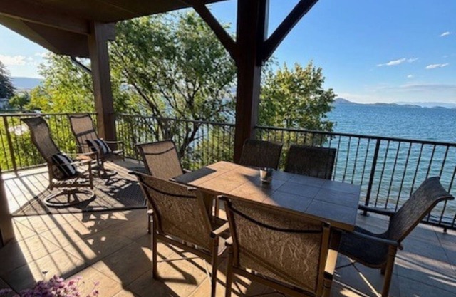 Lake Front Condo with Private Dock on Flathead Lake