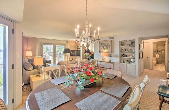 Lakefront Hot Springs Condo w/Boat Dock!