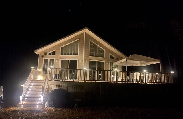 Lakefront House with Boat or Airplane Dock, Private Beach, Outdoor Space,