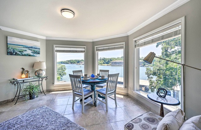 'Lakeview Blue Oasis' in Hot Springs: Lake Access