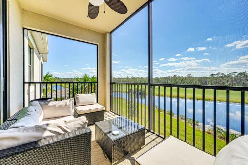 Lanai and Pool Access Striking Bradenton Condo!
