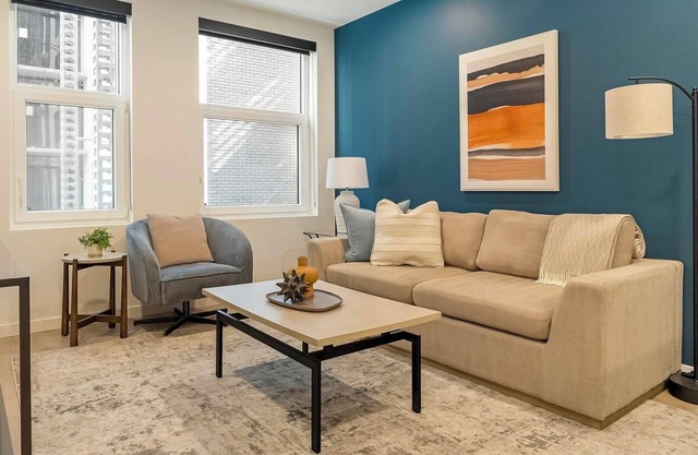 Landing | Beautiful 1BD, Rooftop Lounge, Gym