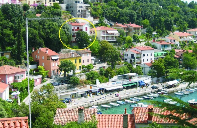 Large apartment, sea view, top location, close to the beach, balcony, parking lot, pets allowed