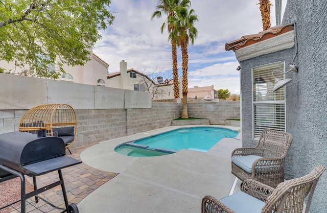 Las Vegas Vacation Rental: Private Pool & Patio!