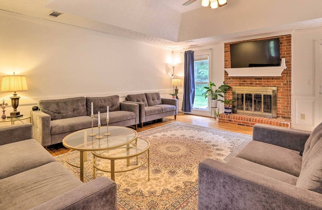 Lawrenceville Family Home w/ Backyard + Grill