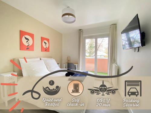 Le cocon urbain - 4 chambres lumineuses, WiFi rapide, parking privé, check-in facile, tout y est !