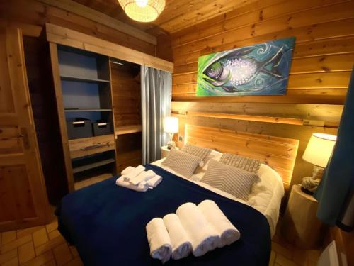LE FISHING LODGE Chalet en bois avec bain nordique