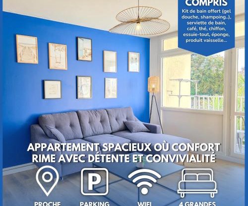 Le Lagon, Moderne, Parking & Proche du Centre