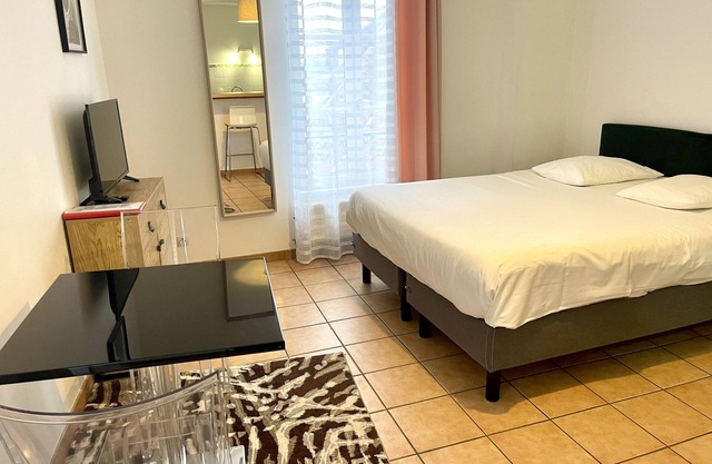 Le Paul Bert-Apartment-Apartment-Ensuite with Shower-City view
