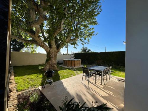 Le Platane Maison climatisée avec piscine