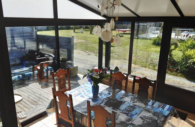 Le Relais Bleu de St Lunaire house with swimming pool & SPA 800m from the beach