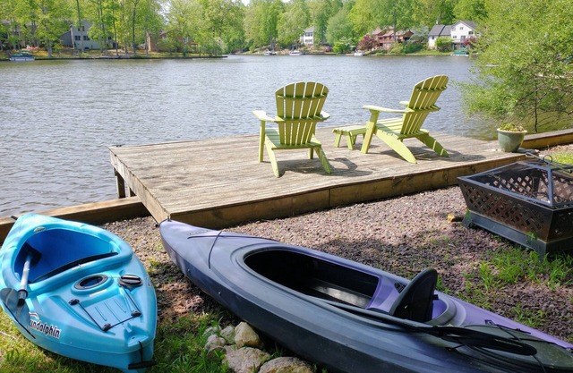 Life on the Lake. Enjoy the peace and kayaks.