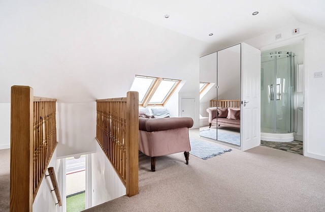Light and spacious three bed maisonette with sea views