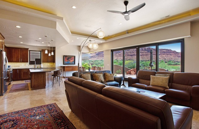 Light-filled home in gated community with amazing desert views