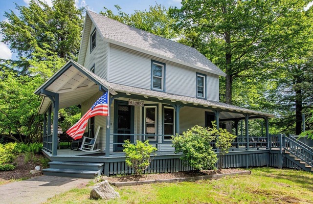 Light up your nights on the deck at the "Hillcrest" cottage in Eagles Mere.