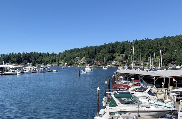 Located in the Heart of Historical Gig Harbor, next to Skansie Brothers Park