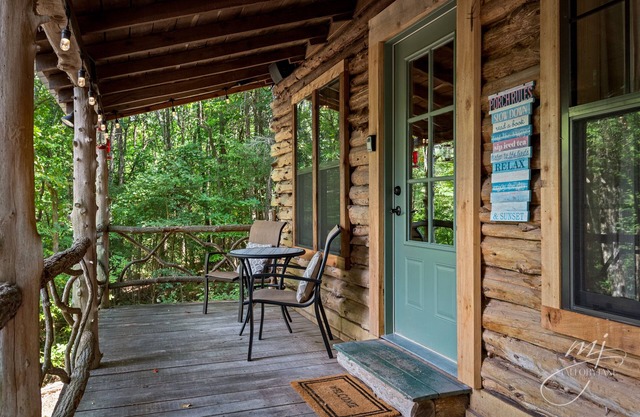 Located on a 10 acre wooded hillside