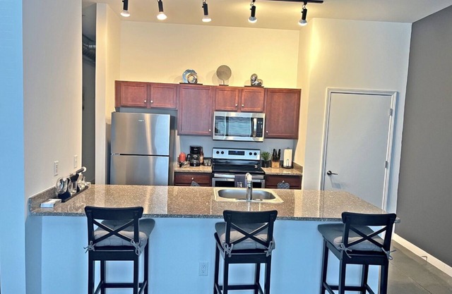 Loft in downtown, Memphis where all the fun takes place in the city