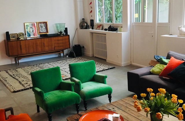 Loft with two terraces and sauna 10 minutes from Paris.
