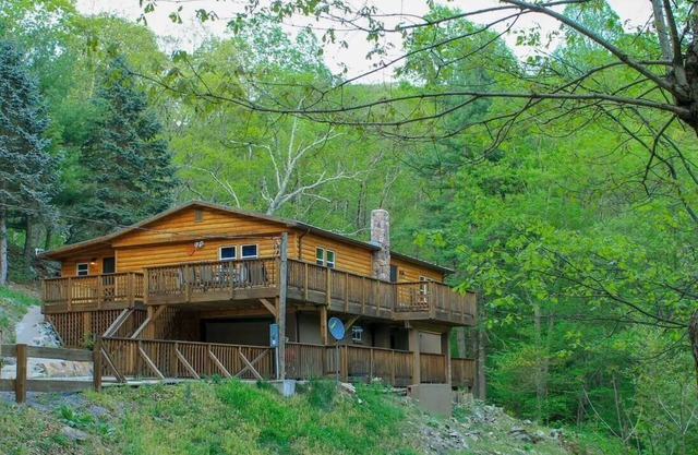 Log Cabin and Treehouse