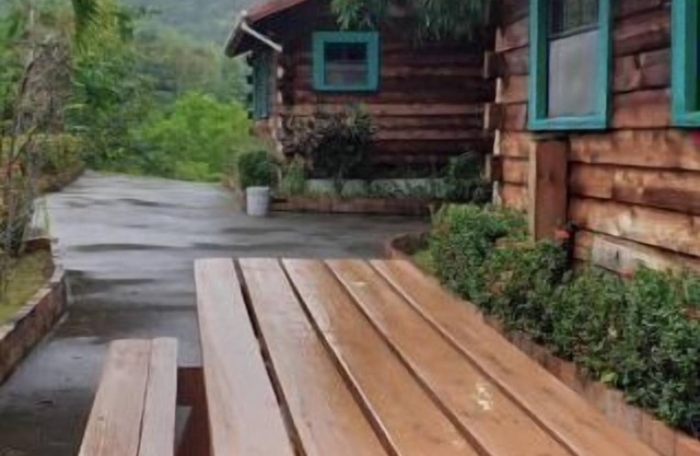 Log Cabin in Anse La Raye Countryside