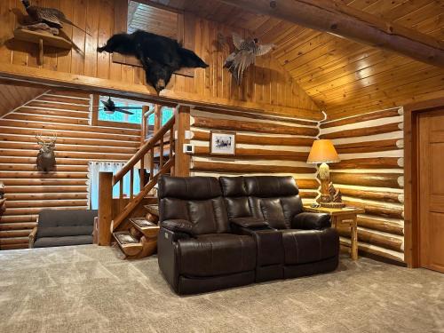 Log Cabin in the Woods