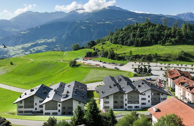 Lovely apartment for 4 people with pool, WIFI, TV, balcony and panoramic view