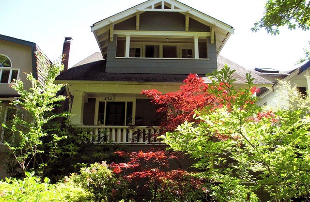 Lovely heritage home on quiet street in Kitsilano steps to shopping and transit