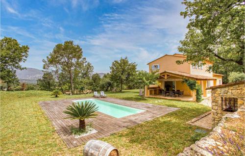 Lovely Home In Fayence With Wifi