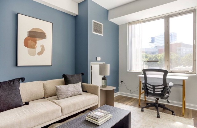 Lovely Kendall Square 1BR w/Concierge & Gym, steps to MIT, by Blueground