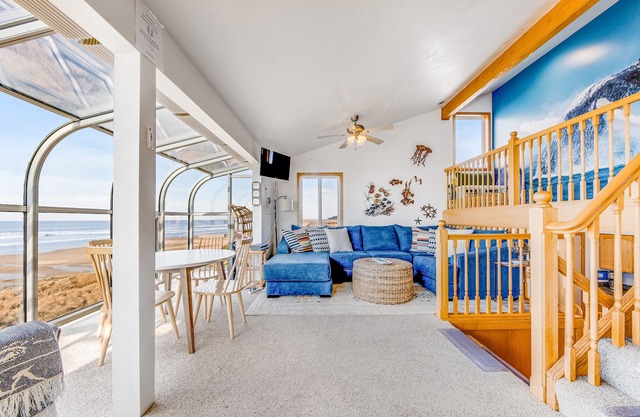 Lovely Oceanfront Home with Stunning Views & Solarium