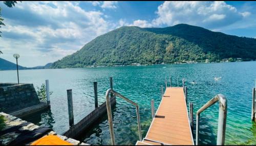 Lugano Lakefront - Private Beach & Pool
