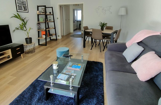 Lumineux 63m² Avec Wifi Balcon à Nantes!