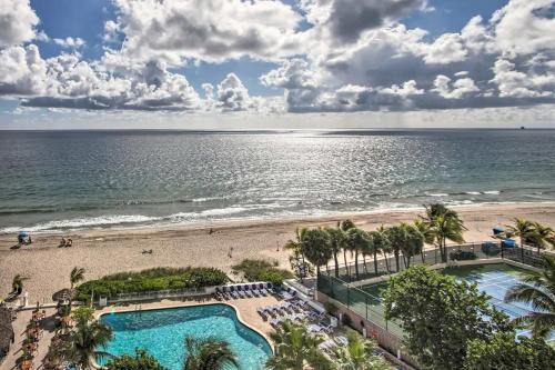 Luxe Beachfront Ft Lauderdale Resort Condo with Pool apts