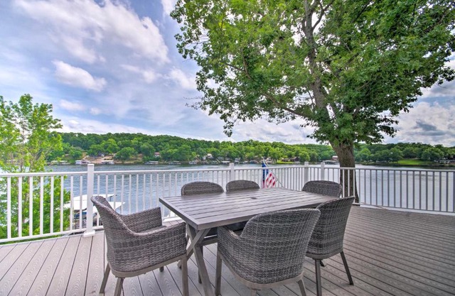 Luxe Lake Ozarks Getaway with Private Boat Dock