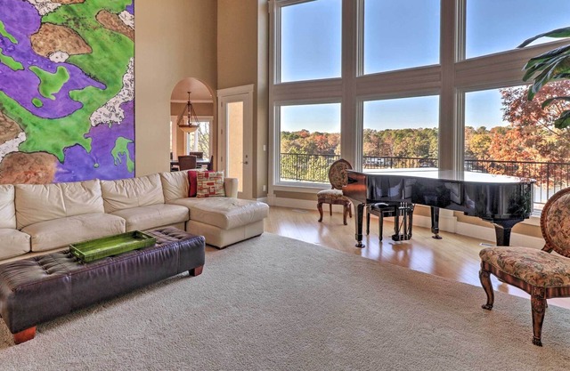 Luxe Waterfront Villa w/Theater, Pool & Boat Dock!