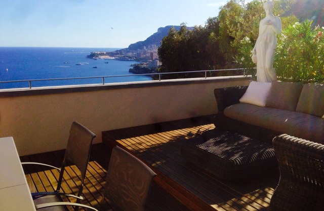Luxury apartment with swimming pool and breathtaking view of Monaco