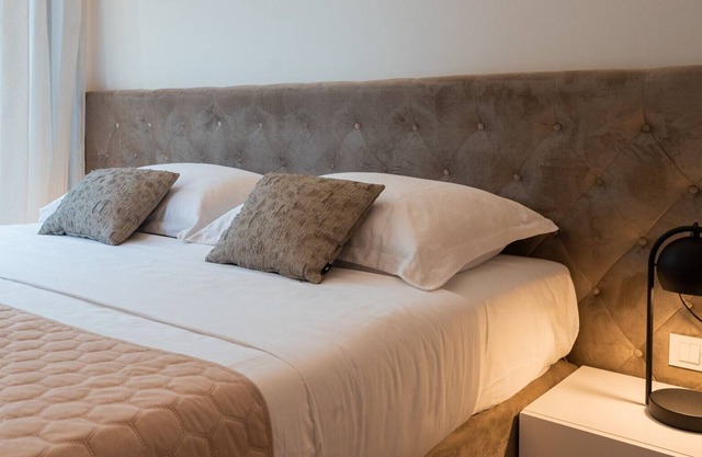 luxury apartment with a pool