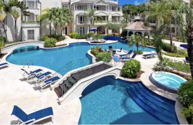 Luxury beachfront property in spectacular grounds.