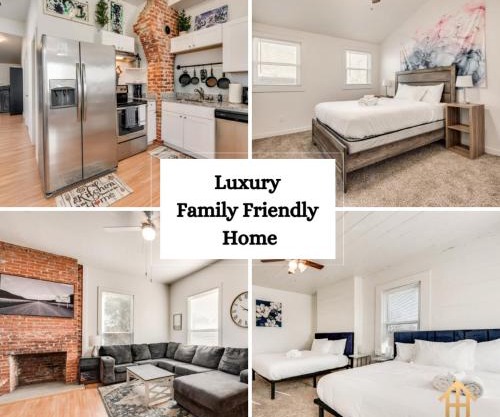 Luxury Family Friendly Home 6 Queen Beds