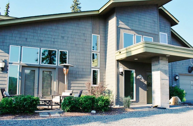 LUXURY Kenai River Estate with Private Fishing Dock located ON the KENAI River!