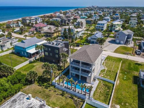 Luxury Ocean View Home with Pool & Spa steps to the beach fenced yard