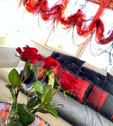 LUXURY RED APARTMENT by Marta