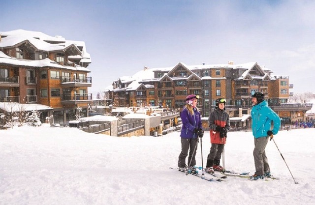 Luxury Ski-in/Ski-out Condo on Base of Peak 8 + Kitchen, Fireplace, Pool
