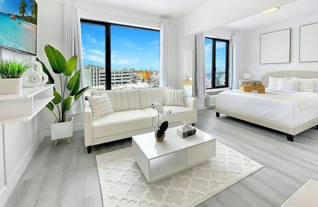 Luxury Studio Apartment-near NYC, EWR, Prudential, NJPAC, Dwntwn Newark, MetLife