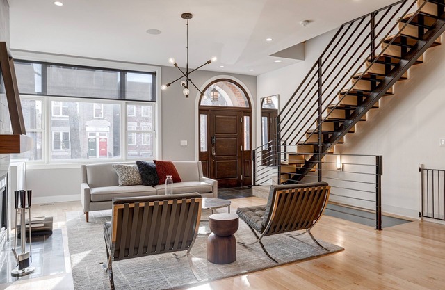 Luxury Urban Oasis! Chef's Kitchen, Home Theater, Plus 2-Car GARAGE Parking Including EV Charger! by RedAwning